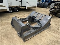 CID 60" Skidsteer Mt Rotary Mower AS IS