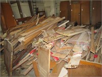 Large lot of wood and trim