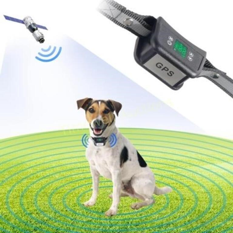 GPS Wireless Dog Fence  Electric  3281 FT