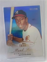 2010 Topps Tribute #1 Hank Aaron 061/199