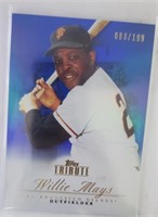 2010 Topps Tribute #52 Willie Mays 089/199