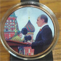 Vladimir Putin 3D lenticular coin