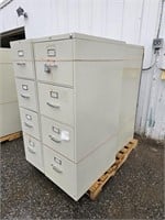 (4) Metal File Cabinets