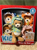 New Dress Up Bear w/5 outfits
