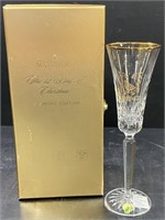 Waterford Crystal Partridge Gold Lismore Edition