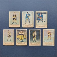 1951-52 PARKHURST HOCKEY - LOT (7) - VARIOUS TEAMS