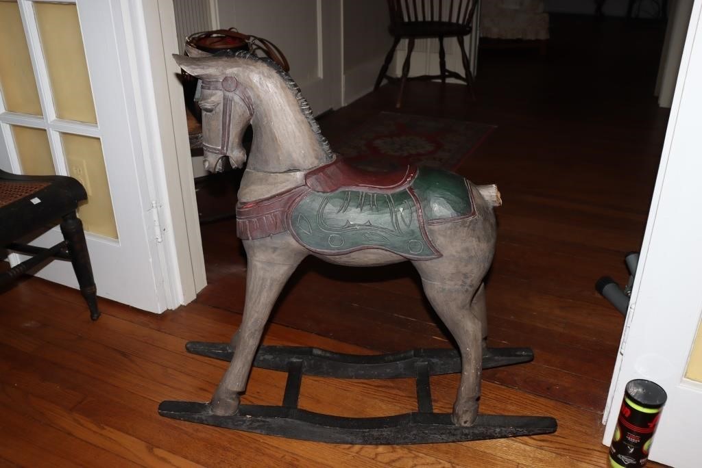 Rocking horse (tail needs to be re-glued)