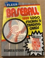 Unopened 1989 Fleer baseball Cards Pack