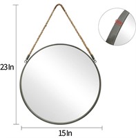 POZINO Round Mirror