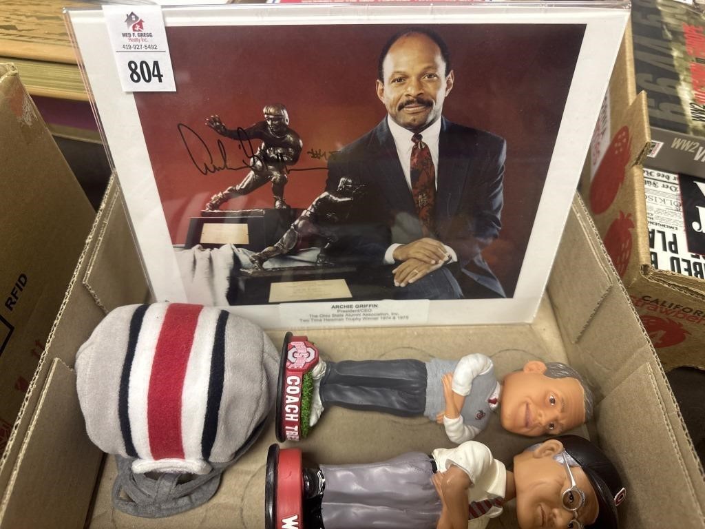 Archie Griffin photo and Ohio State memorabilia