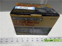 12V Marine utility pump; 240 gallons/hr; new
