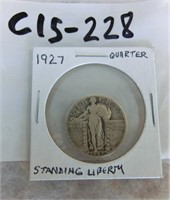 C15-228  1927 Standing Liberty quarter