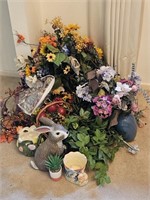 Faux Floral, Flower Pots,  & Spring Decor