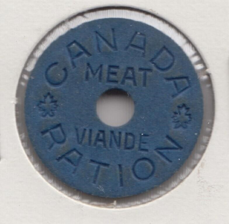Canada Meat Ration Token