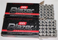 100 Rounds CCI Blazer .45 Auto Ammo