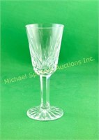 7 WATERFORD CRYSTAL LISMORE WHITE WINE GLASSES