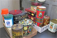 (2) Boxes of Tins