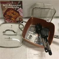 COPPER CHEF COOKING PAN
