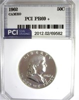 1962 Franklin PR69+ CAM LISTS $750 IN 69 CAM