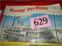 MISSISSIPPI STERN WHEELERS 1947 BOOK