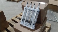 (5) Boxes Of Outdoor Acrylic Caulking