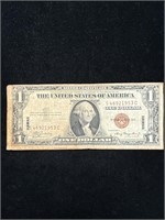 1935 A $1 Brown Seal HAWAII Silver Certificate