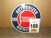 Authorized Service Metal Sign