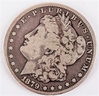Coin 1879-CC Morgan Silver Dollar in Very Good