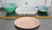 Assorted glass dishware - info