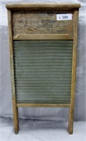 Vintage Jasper Broom Co. Washboard
