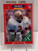 Deion Sanders ROOKIE Card