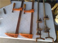 Jorgensen bar clamps & other 1" pipe clamps