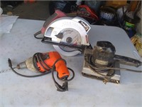 Power tools - circular saw ,sander, drill