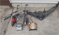 Rc Model Stealth Airplane And Rc Model