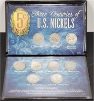 Three Centuries of U.S. Nickels Set