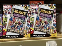 2 marvel avenger puzzles 300pc 3D puzzles
