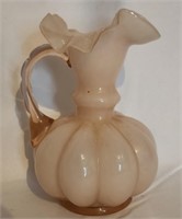 Gorgeous Small Pink Fenton Pitcher