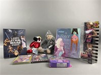 Disney & Star Wars Books, Barbie DVDs & More