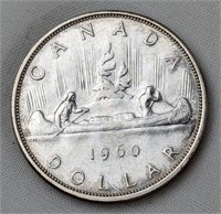 1960 CAD SILVER DOLLAR