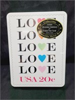 Vintage Love Stamp Stationary Set Sealed