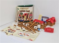 LINCOLN LOGS BIG L RANCH - 11.5" X 11" CONTAINER