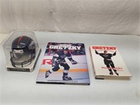 Wayne Gretzky Books + Ridell Broncos Football