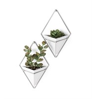 Umbra Trigg Hanging Planter Vase & Geometric Wall