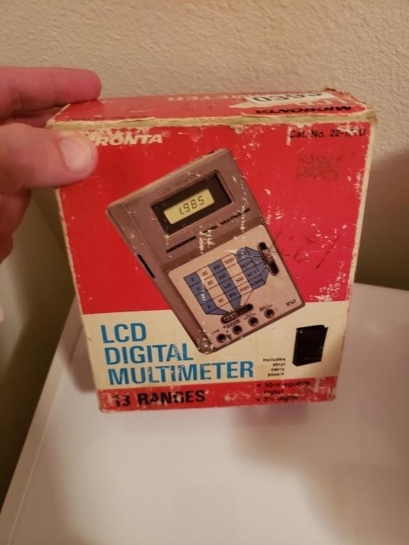 Vintage LCD Digital Multimeter