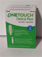100ct ONETOUCH Delica(r) Plus Lancets Exp 6/30/26