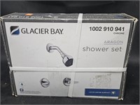 Glacier Bay shower set. Chrome. Not checked for