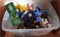 Entire tote full of TY Beanie Babies in all