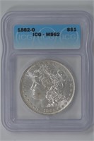 1882-O Morgan Silver Dollar