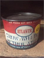 Atlantic  snow white grease 1 lb tin