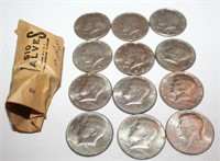 $6.00 Face 1971 - 1979 Kennedy Half Dollars
